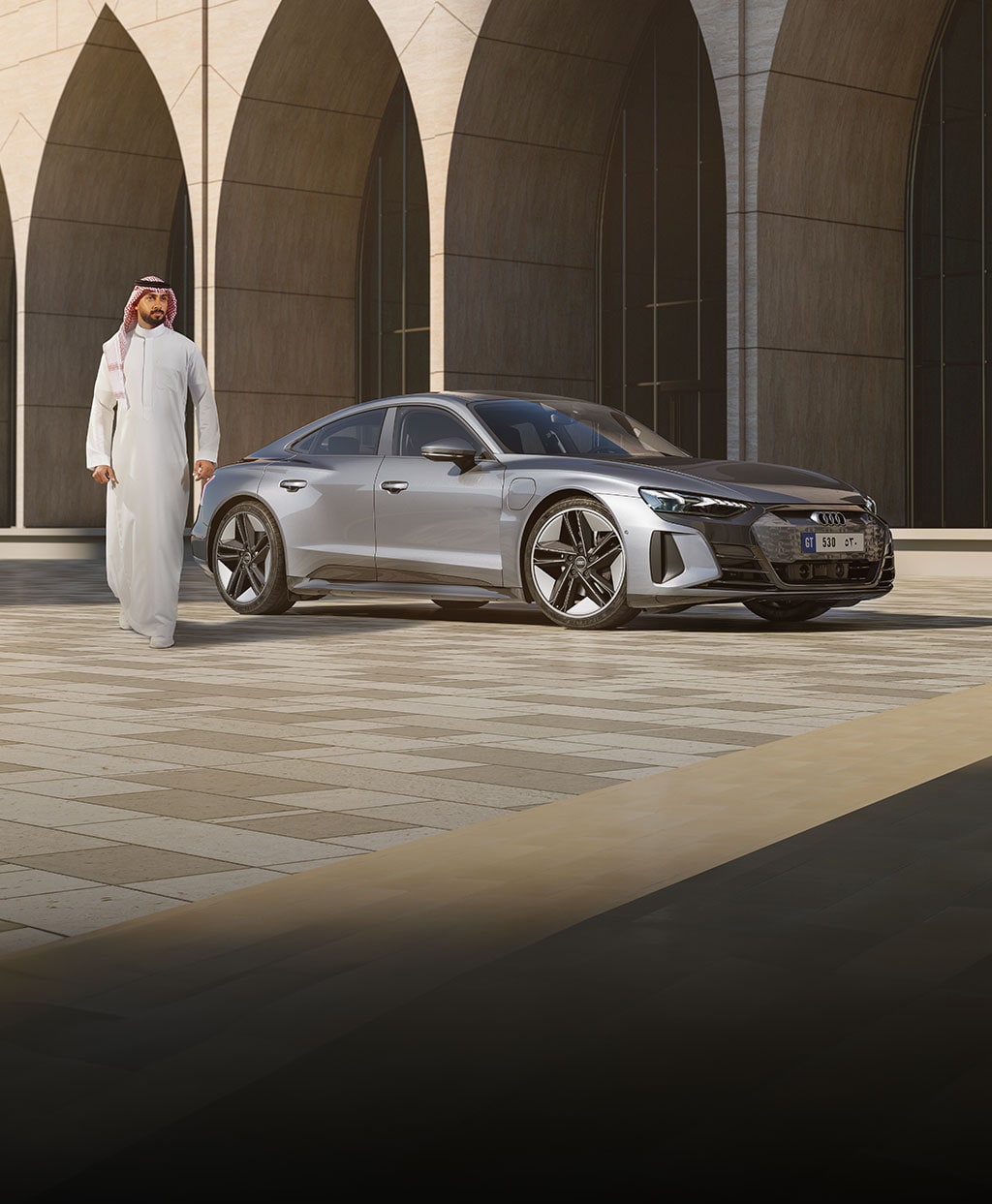 The Audi e-tron GT 2024, Electrifying Saudi, Enquire now